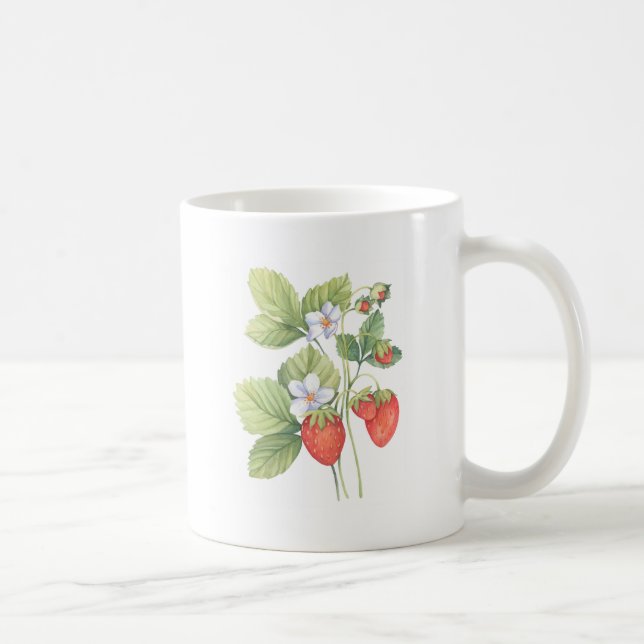 Taza De Café Fresas (Derecha)