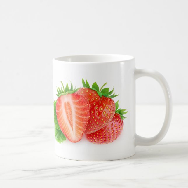 Taza De Café Fresas (Derecha)