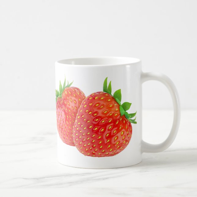 Taza De Café Fresas (Derecha)