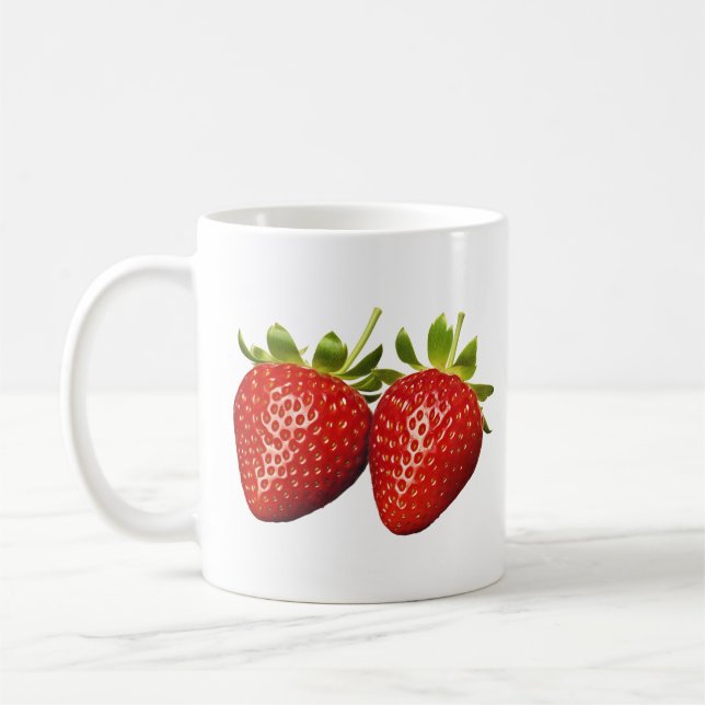 Taza De Café Fresas (Izquierda)