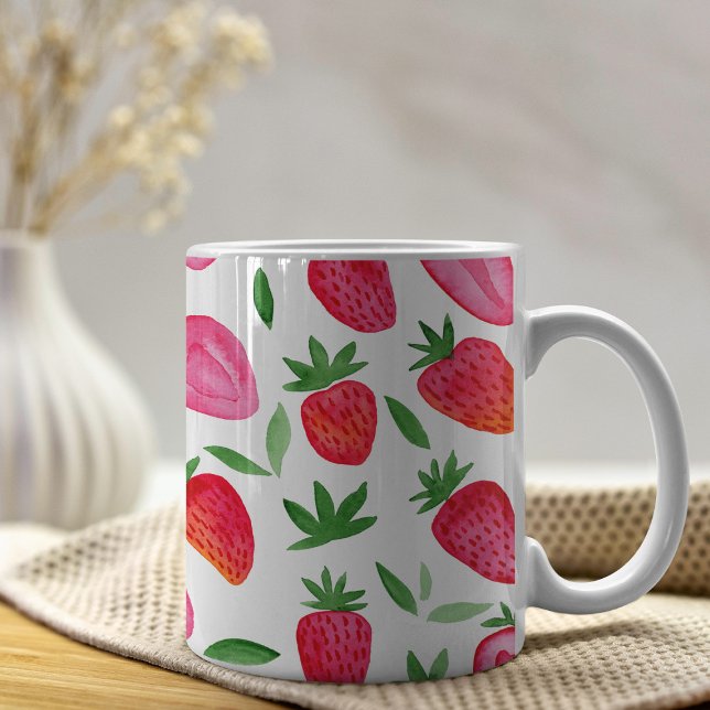 Taza De Café Fresas acuáticas (Subido por el creador)