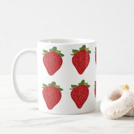 Taza De Café Fresas de fresa Berry Cute Frute Fresas