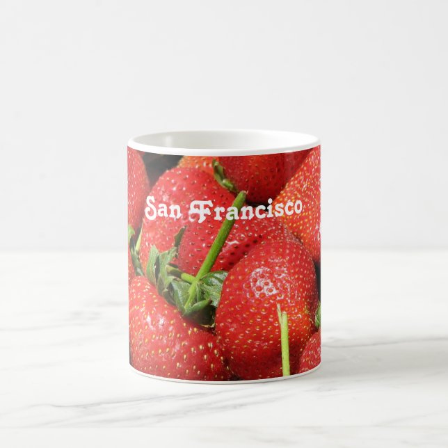 Taza De Café Fresas de San Francisco (Centro)