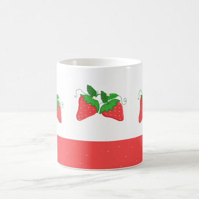 Taza De Café Fresas dulces (Centro)