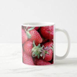 Taza De Café fresas frescas
