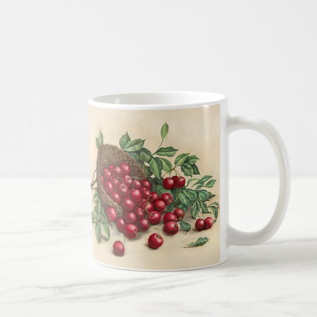 Taza De Café Fresas rojas dulces (Derecha)
