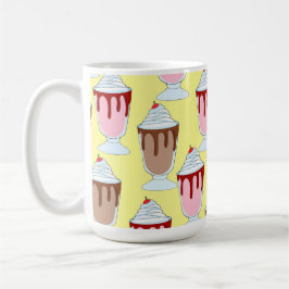 Taza De Café Fresas Y Lechones De Chocolate