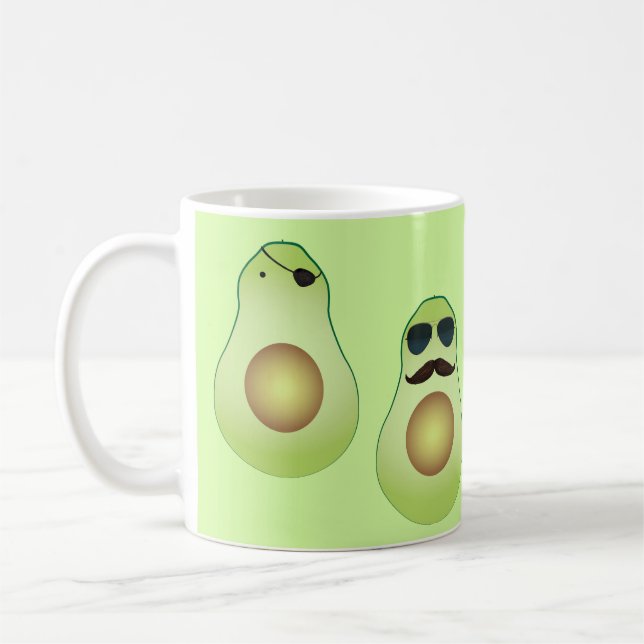 Taza de café fresca del aguacate (Izquierda)