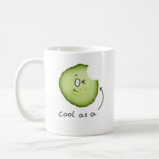 Taza De Café fresco como pepino