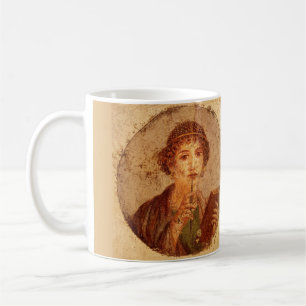Taza De Café Fresco de Sappho en Pompeya