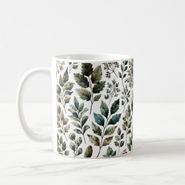 Taza De Café Fresco, naturalmente deja diseño café tafetán (Izquierda)