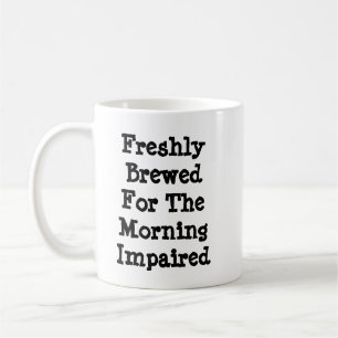 Taza De Café Fresco Para Las Personas Con Problemas De Mañana