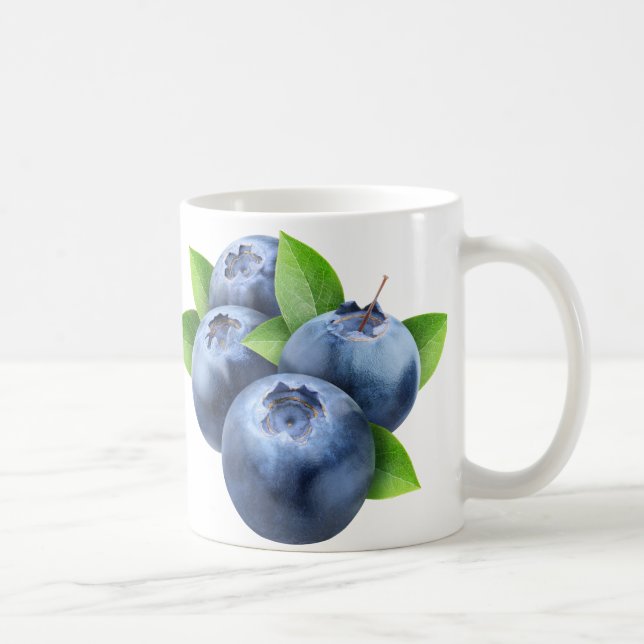 Taza De Café Frescos arándanos (Derecha)
