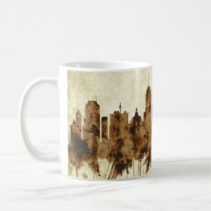 Taza De Café Fresno California Cityscape