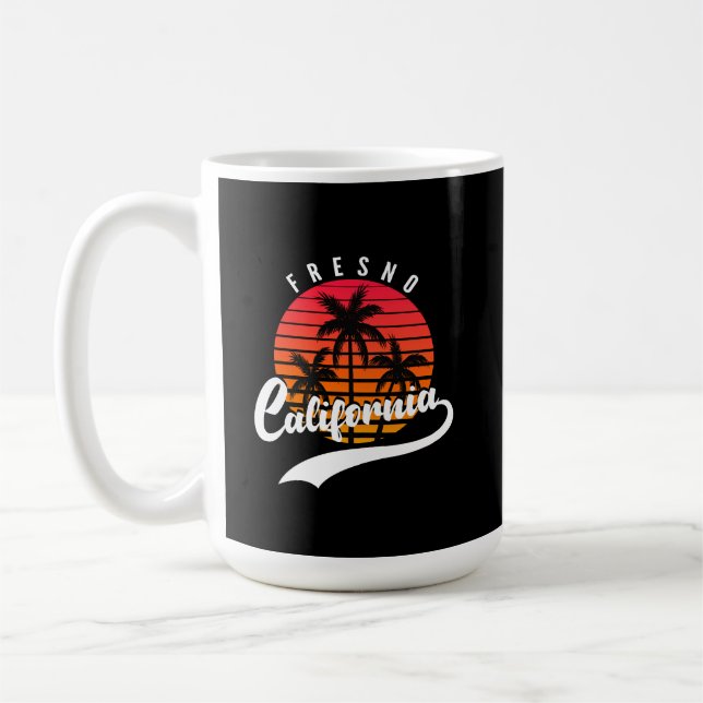 Taza De Café Fresno, California Mug (Izquierda)