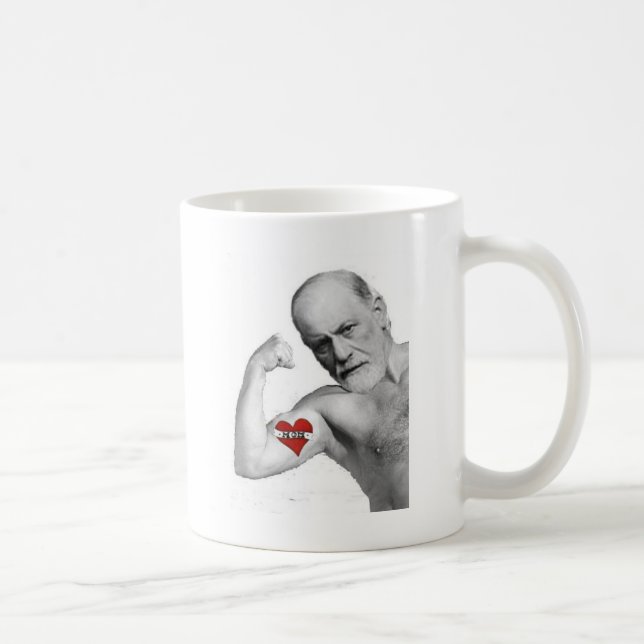 Taza De Café Freud ama a su madre (Derecha)