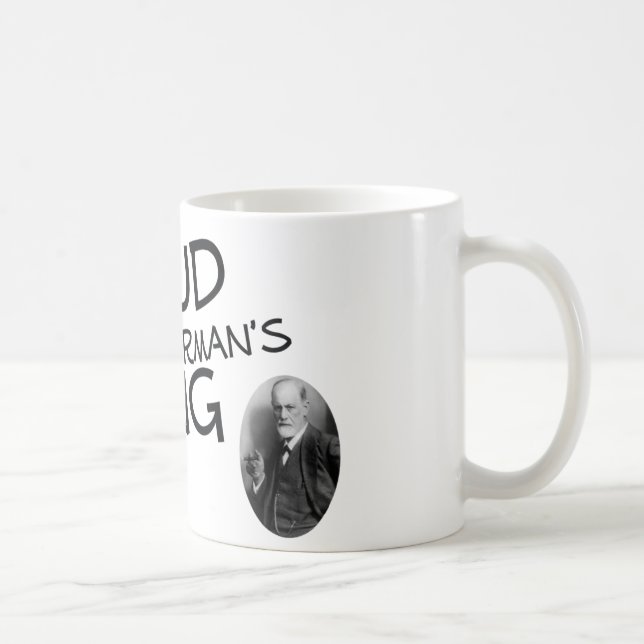 Taza De Café Freud es el Jung del Poorman (Derecha)