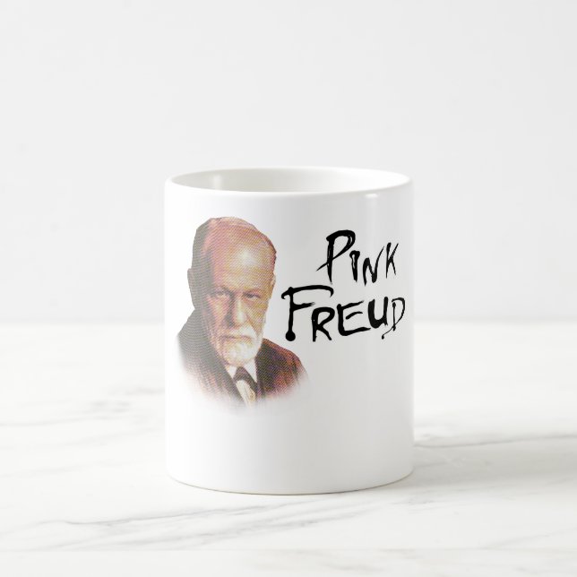 Taza De Café Freud rosado (Centro)