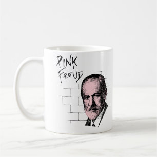 Taza De Café Freud rosado Sigmund Freud