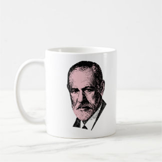Taza De Café Freud rosado Sigmund Freud
