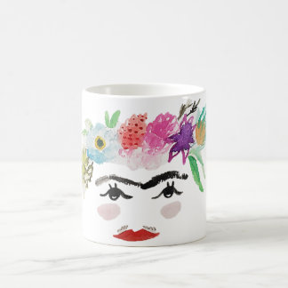 Taza De Café Frida Inspired