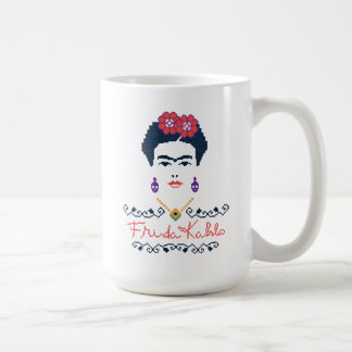 Taza De Café Frida Kahlo el | Viva México