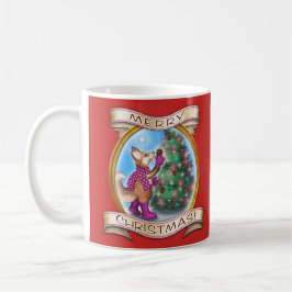 Taza De Café Frieda Tails Navidad mug