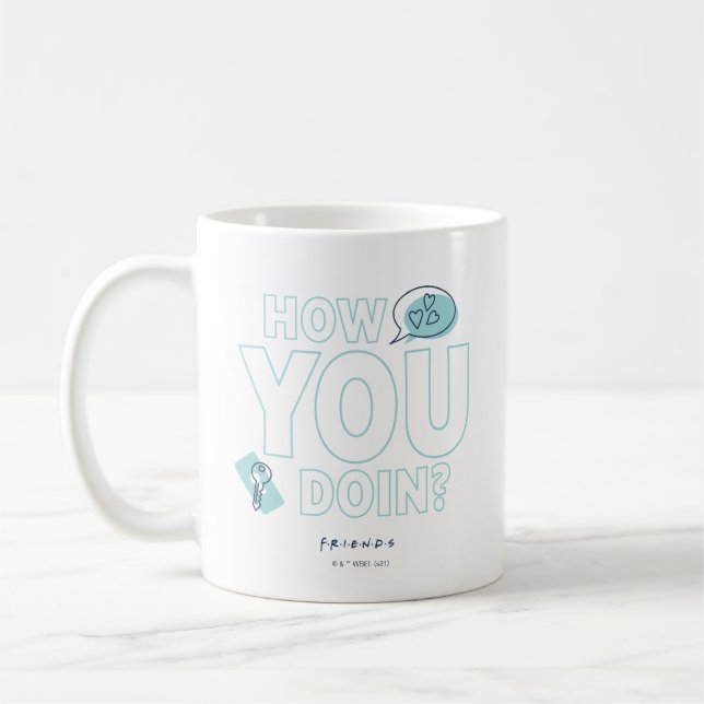 Taza De Café FRIENDS™ | ¿Cómo estás? (Izquierda)