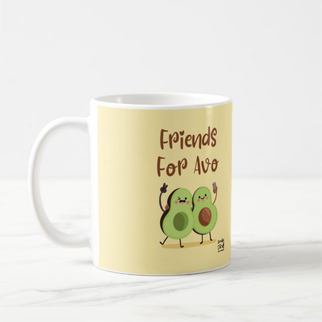 Taza De Café Friends Forever (Izquierda)