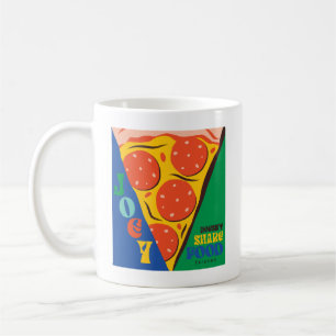 Taza De Café FRIENDS™   Joey No Comparte Comida - Gráfico de Pi