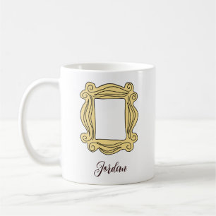 Taza De Café FRIENDS™   Marco de mirilla   Agrega tu nombre