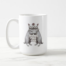Taza De Café Friends Purr-Ever