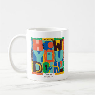 Taza De Café FRIENDS™   ¿Qué Tal? - Gráfico Vibrante