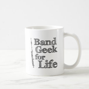 Taza De Café Friki de flautín de la banda