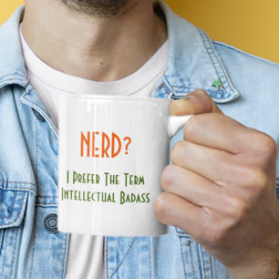 Taza De Café ¿Friki? Intelectual Malote Humor Divertido Geek Fr