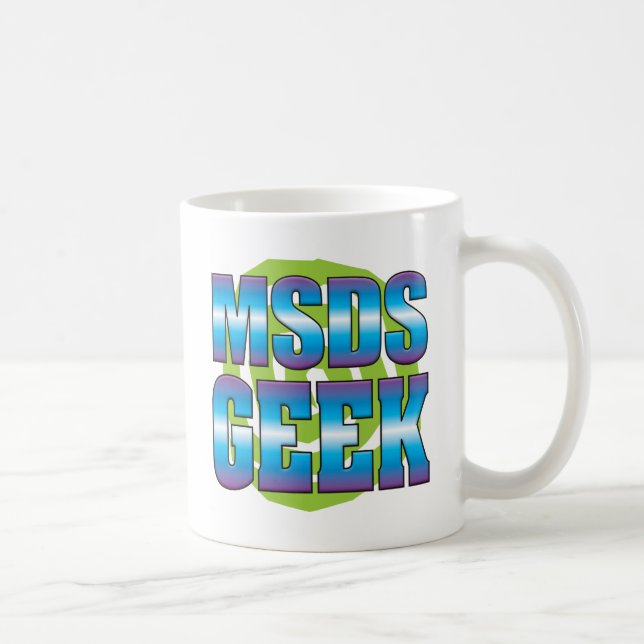 Taza De Café Friki v3 de MSDS (Derecha)