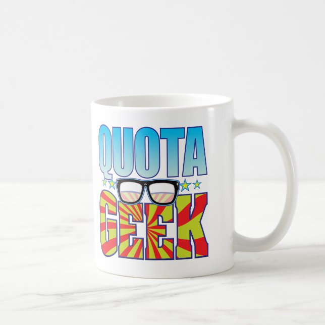 Taza De Café Friki v4 de la cuota (Derecha)