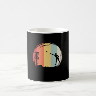 Taza De Café Frisbee Golf Retro