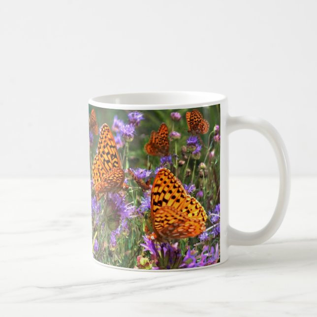 Taza De Café Fritillary trémulo (Derecha)