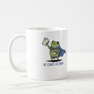 Taza De Café Frog Enfermera Cartografía al Amanecer - Camiseta