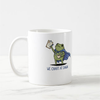 Taza De Café Frog Enfermera Cartografía al Amanecer - Camiseta