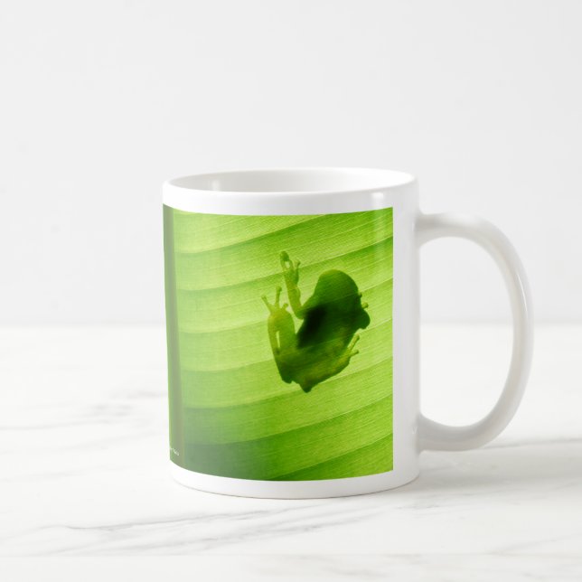 Taza De Café Frog silhouette (Derecha)