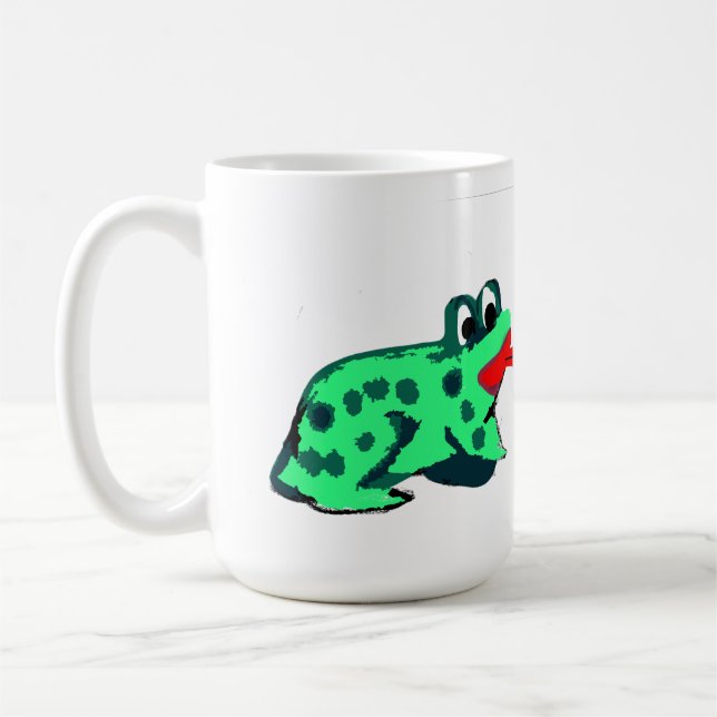 Taza De Café Frog Tongue (Izquierda)