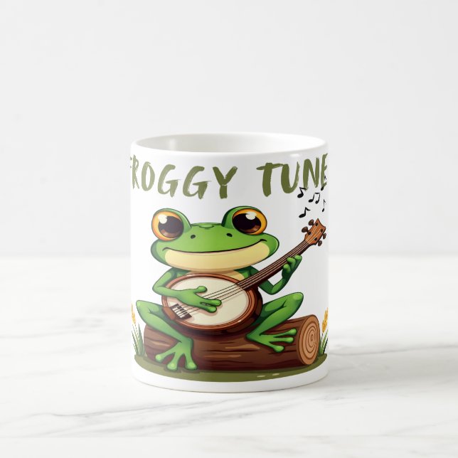Taza De Café Froggy Tunes (Centro)
