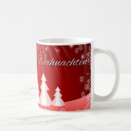 Taza De Café Fröhliche Weihnachten Alemania Feliz Navidad