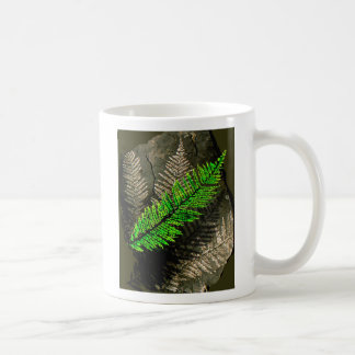 Taza De Café fronda del neuratt, carbonífero del árbol del