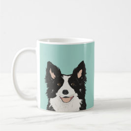 Taza De Café Frontera Collie Mug - Perro pequeño regalo para el