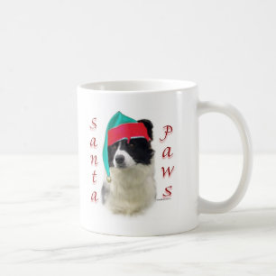 Taza De Café Frontera Collie Santa Paws