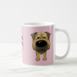 Taza De Café Frontera grande Terrier de la nariz