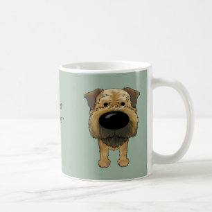 Taza De Café Frontera grande Terrier de la nariz
